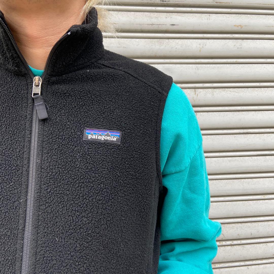 patagonia☆パタゴニア☆シンチラフリースベスト☆ブラック☆M☆2019年