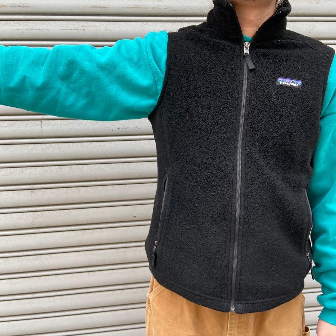 patagonia☆パタゴニア☆シンチラフリースベスト☆ブラック☆M☆2019年