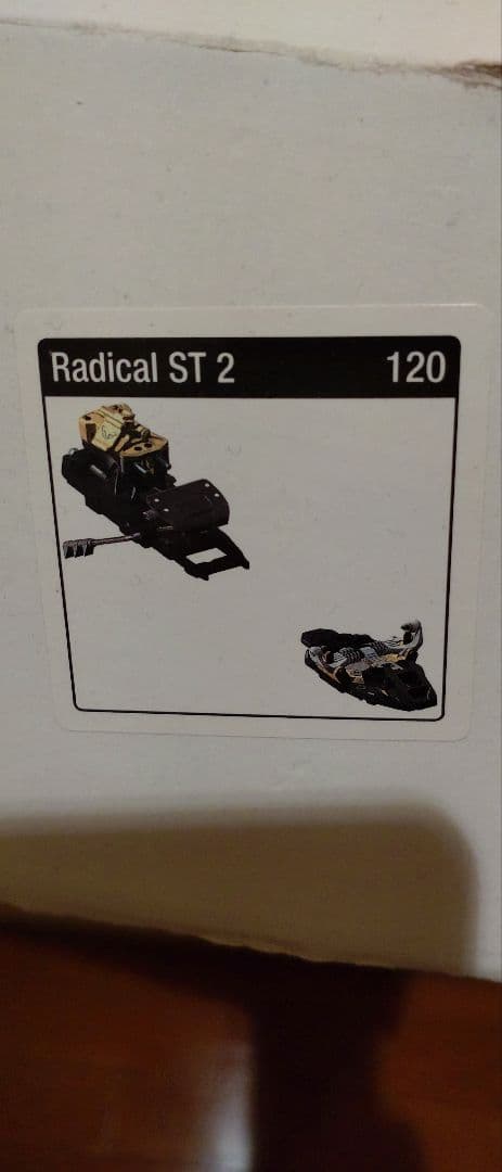 Dynafit TLTビンディング ラディカルｓｔ2　ブレーキ120