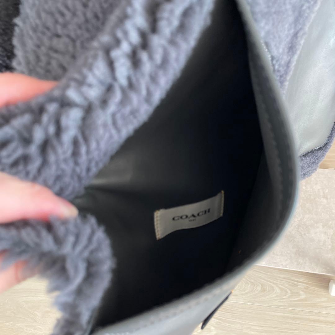 COACH コーチ　リバーシブル　レザージャケット　ボアジャケット　アウター