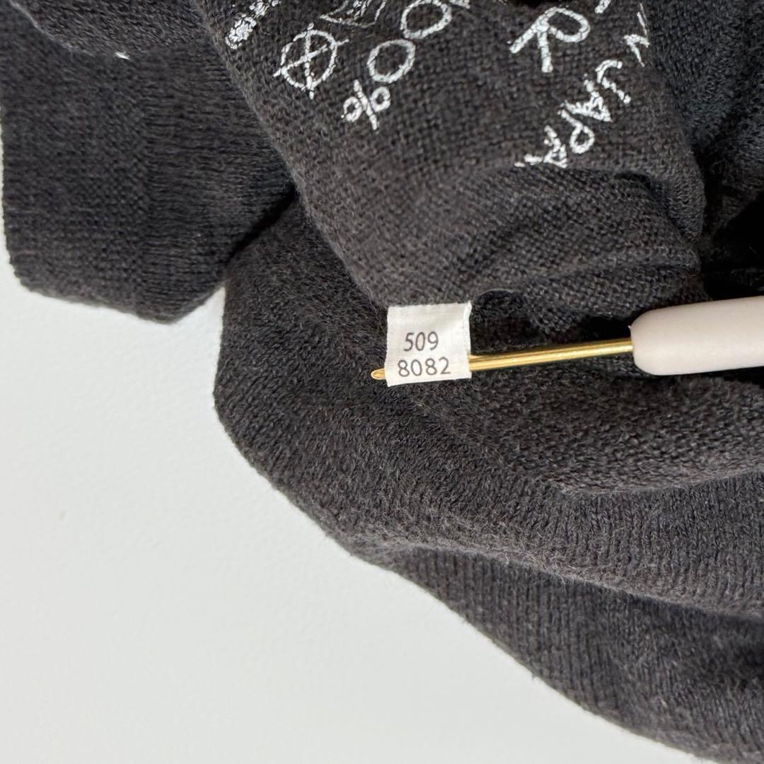 45R スーピマOG超ガーゼのタートルネックＴシャツ R刺繍