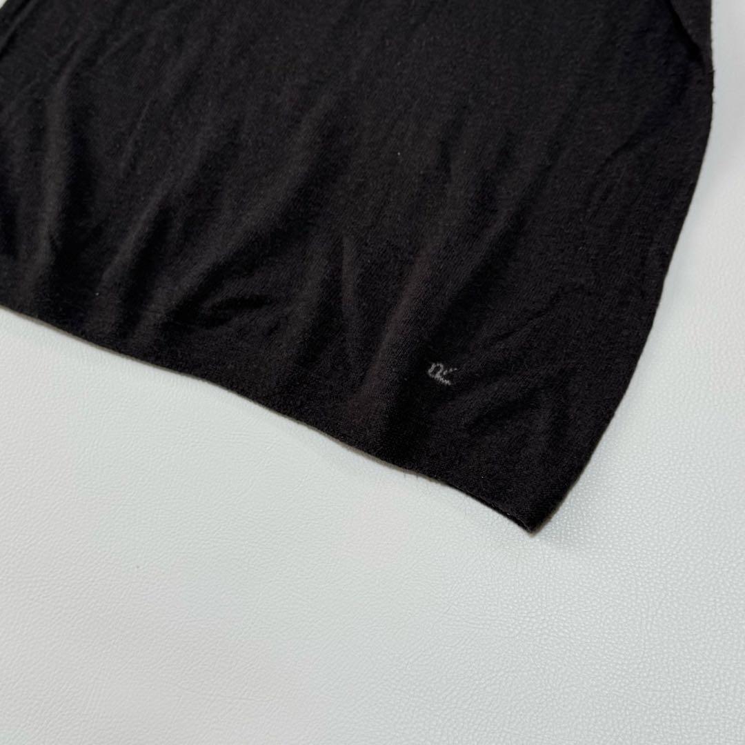 45R スーピマOG超ガーゼのタートルネックＴシャツ R刺繍