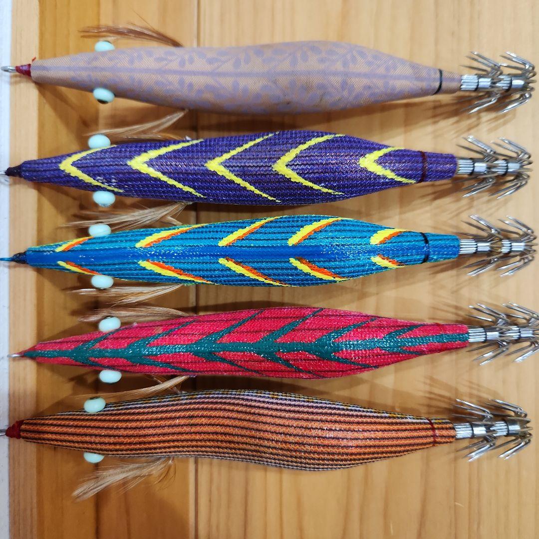 【餌木猿3.5号】スーパーシャロー1本入りの5本セット　激レア　セットNo.⑤