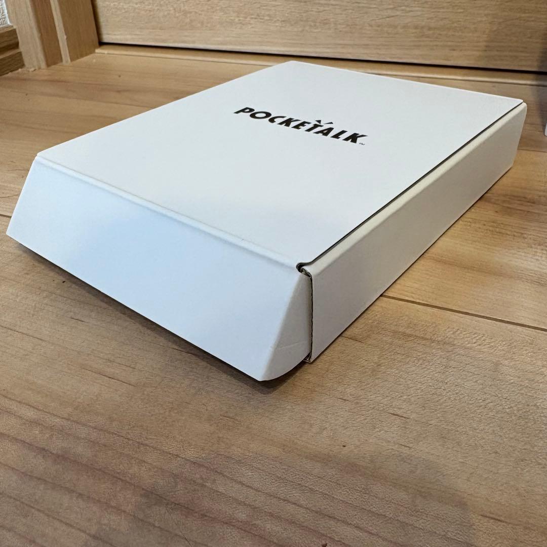 【美品】ポケトークPOCKETALK S2 翻訳機　翻訳