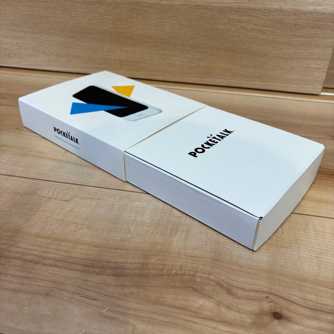 【美品】ポケトークPOCKETALK S2 翻訳機　翻訳