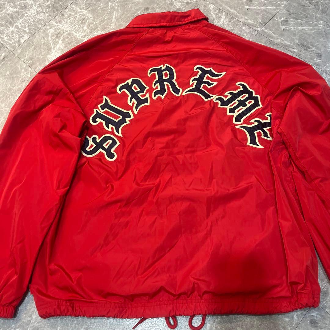 ジャケット・アウター Supreme Old English Arc Coaches Jacket