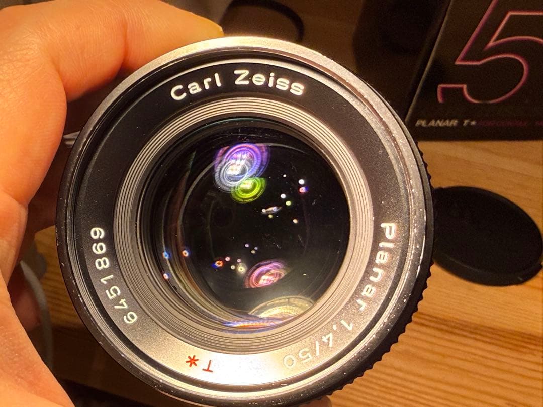 フィルムカメラ CONTAX Carl Zeiss Planar 50mm F1.4 AEJ
