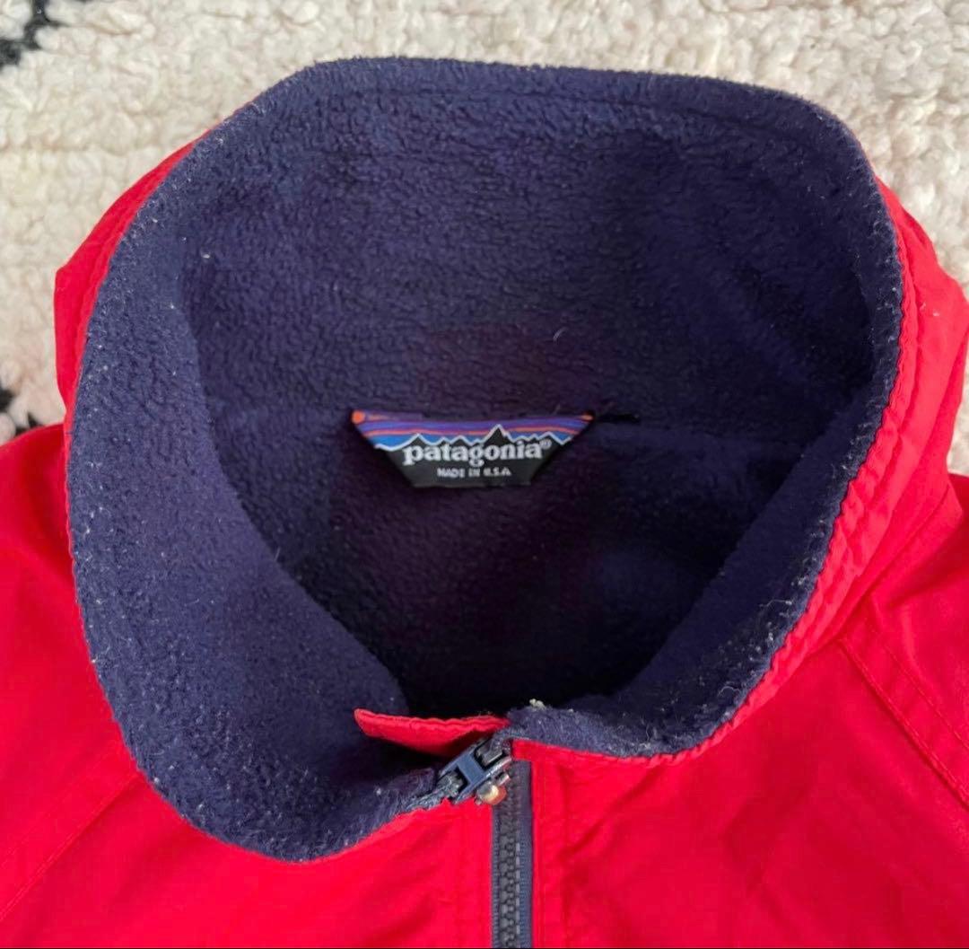 Vintage80s patagonia パタゴニア シェルドシンチラジャケット
