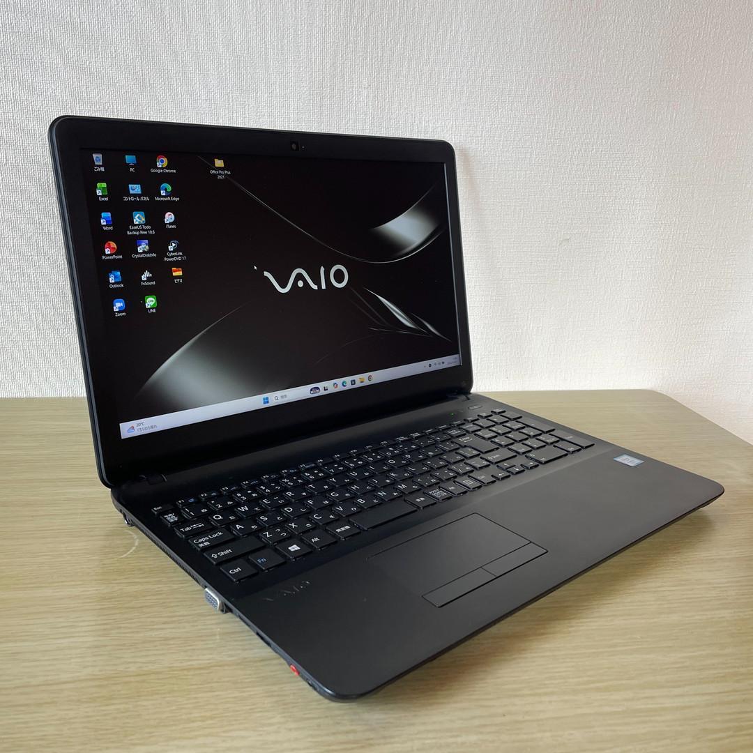 爆速 SONY VAIO ノートPC 15.6インチ win11 Office