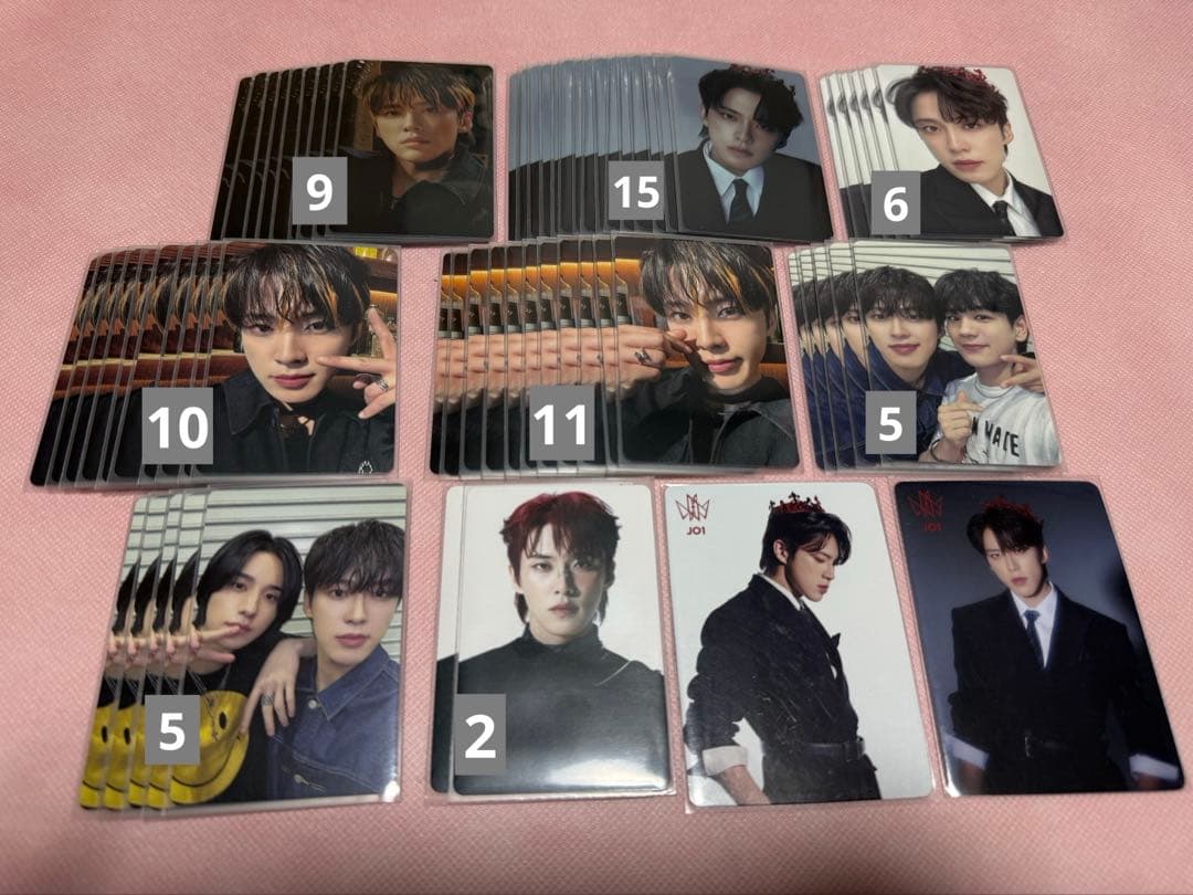 JO1 河野純喜 まとめ売り トレカ(値下げ検討⭕️)