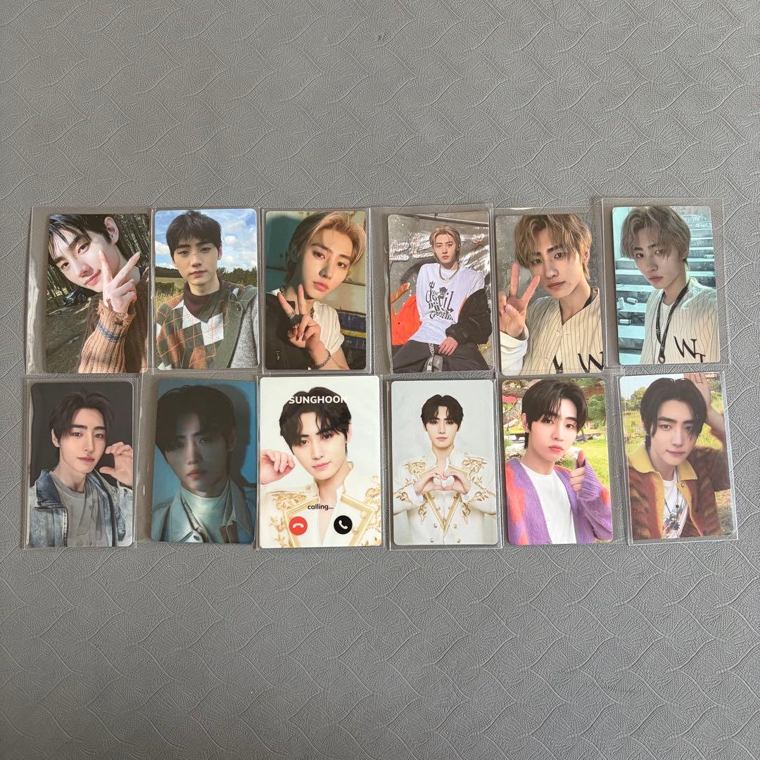 ENHYPEN ソンフン トレカ 12枚セット（もしもしカード FC特典等）