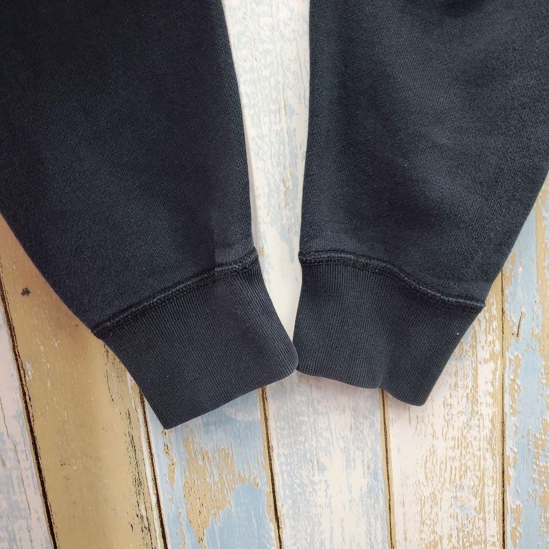 HA355☆ポロラルフローレン☆ジップアップスウェットパーカー☆刺繍ロゴ☆黒☆M