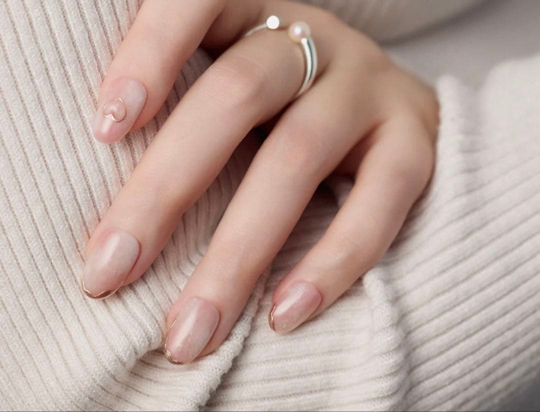 ever nail バレンタイン限定　ショートラウンド　新品　エバーネイル