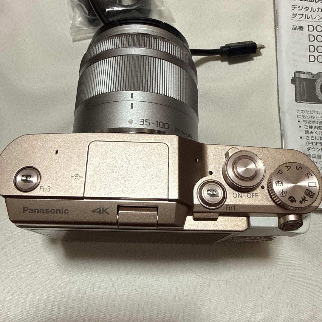 LUMIX DC-GF10 ミラーレス一眼 デジタルカメラ　ホワイト