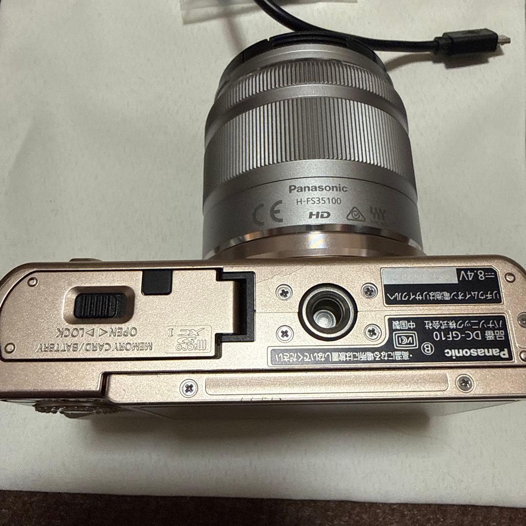 LUMIX DC-GF10 ミラーレス一眼 デジタルカメラ　ホワイト