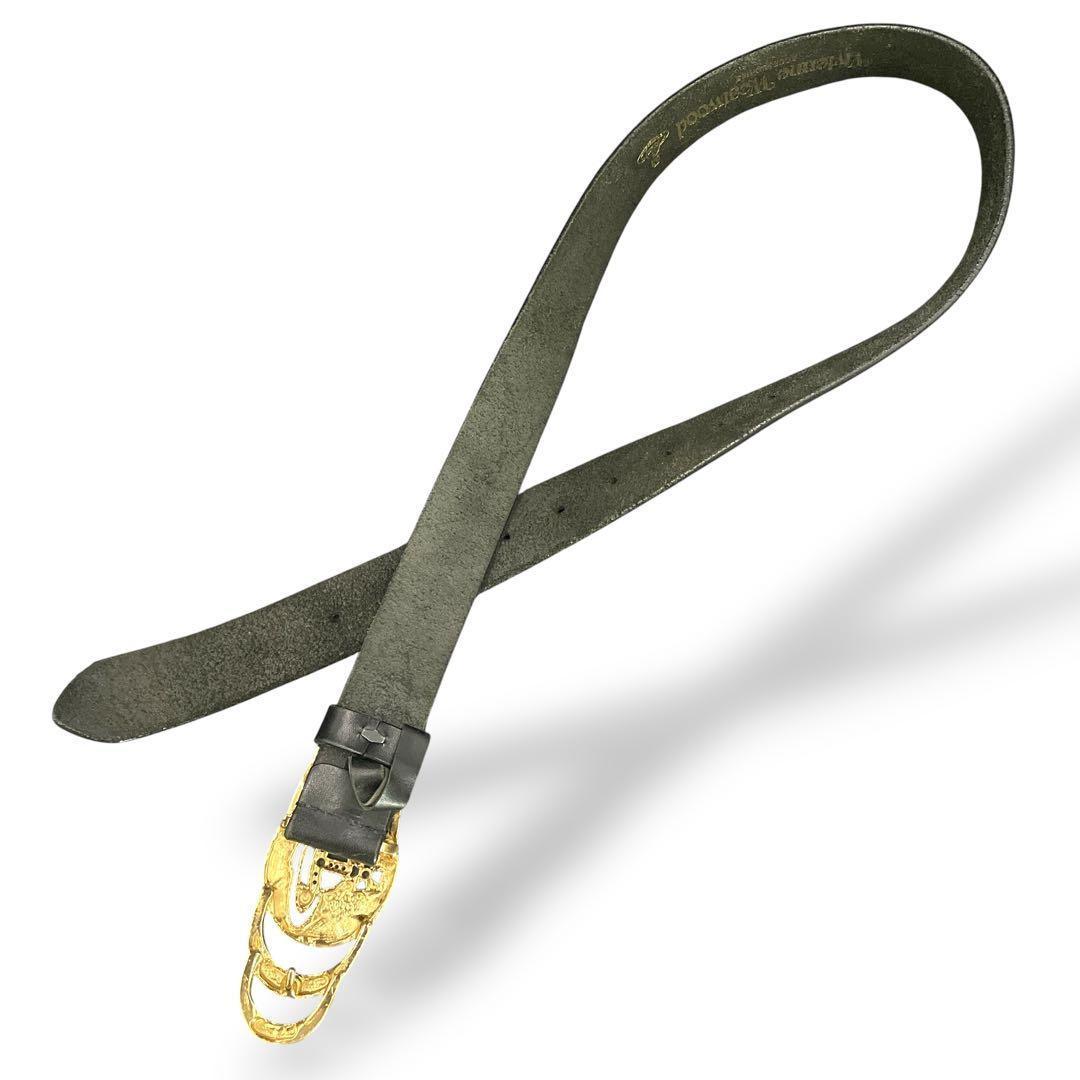 00s y2k アーカイブ　ヴィヴィアンウエストウッド　オーブ　バックルベルト