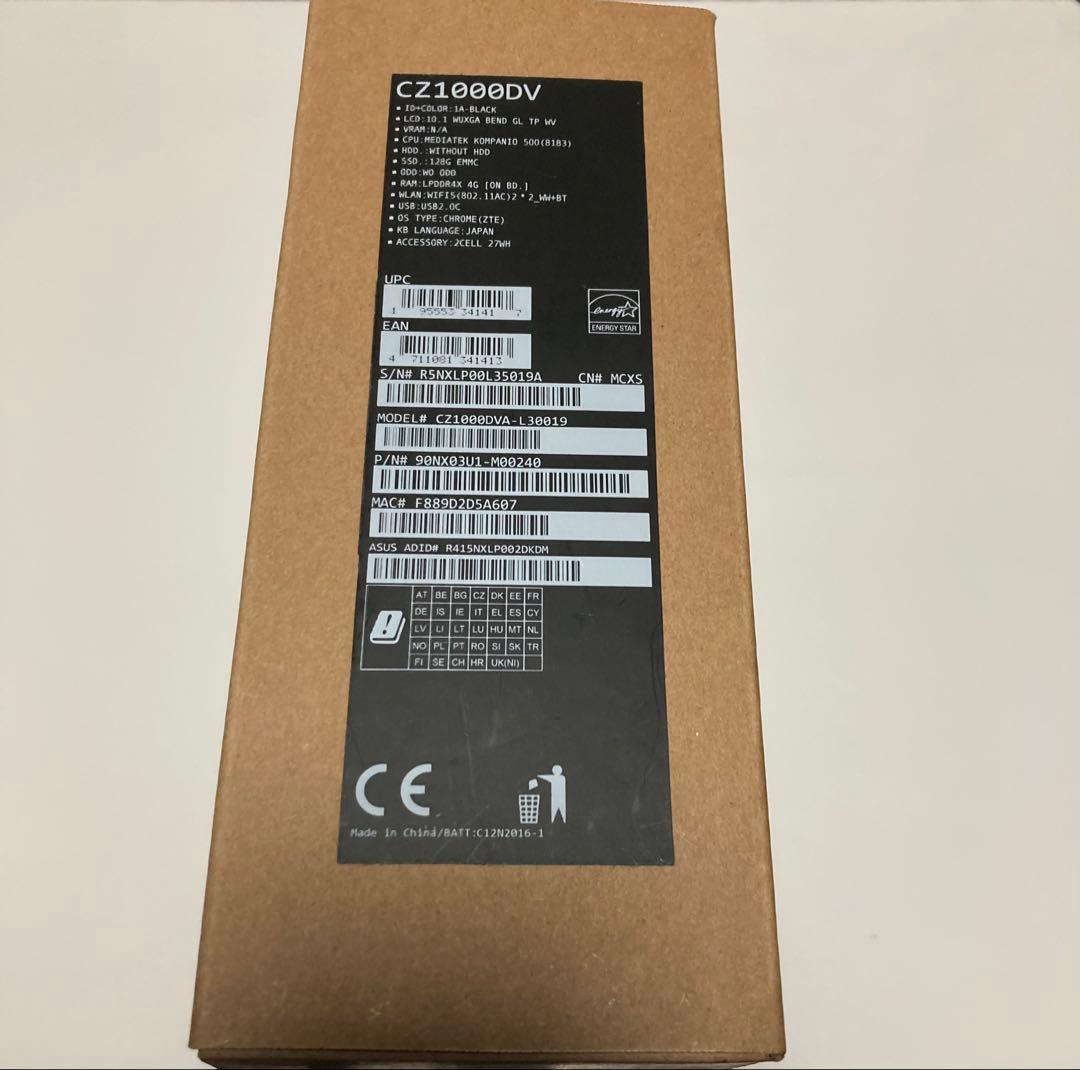 ASUS Chromebook CZ1000DV 付属品完備動作良好2-in-1