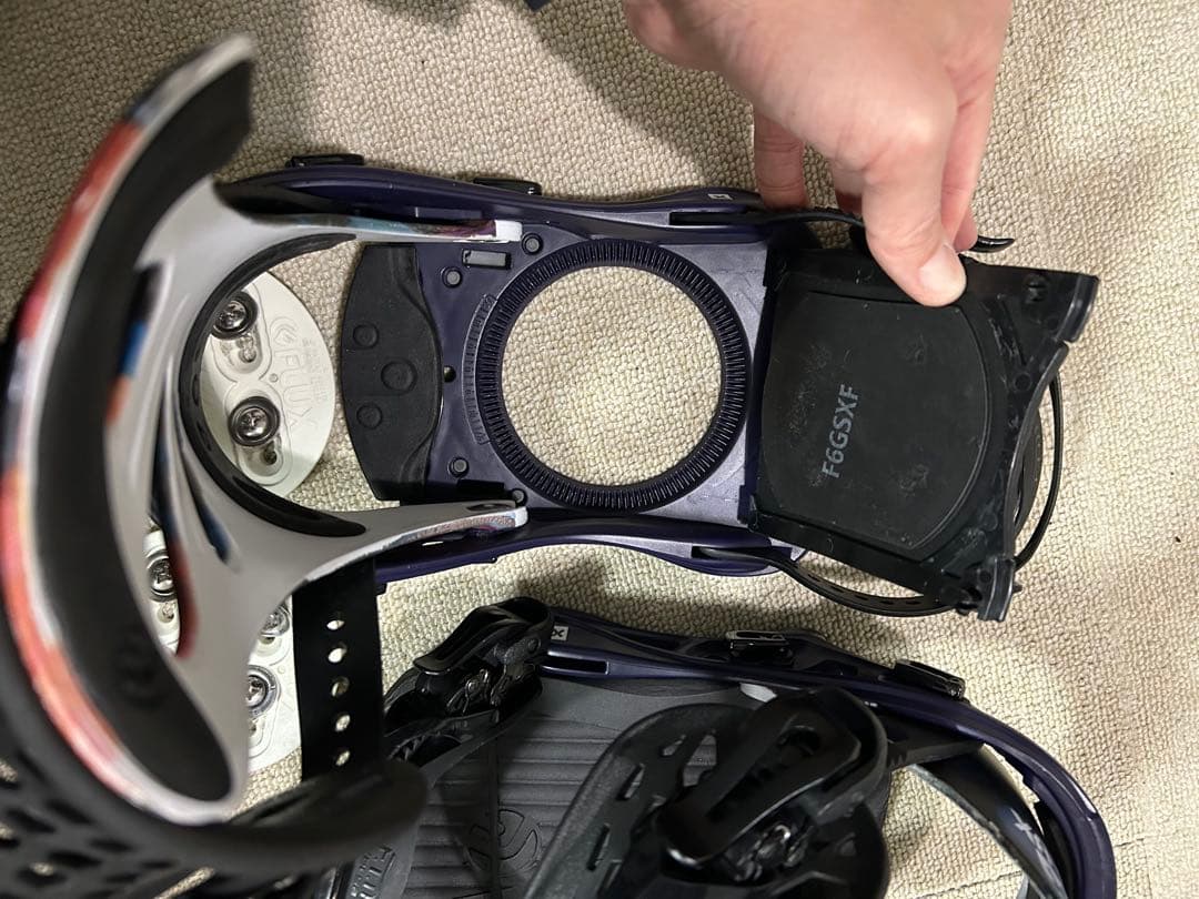 FLUX GS X ビンディング ブラック/フラワー