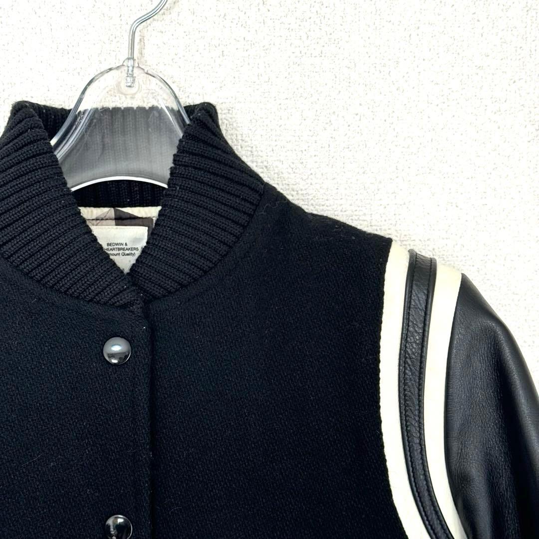 美品　ベドウィン&ハートブレーカーズ スタジャン 黒　レディース 0 XS