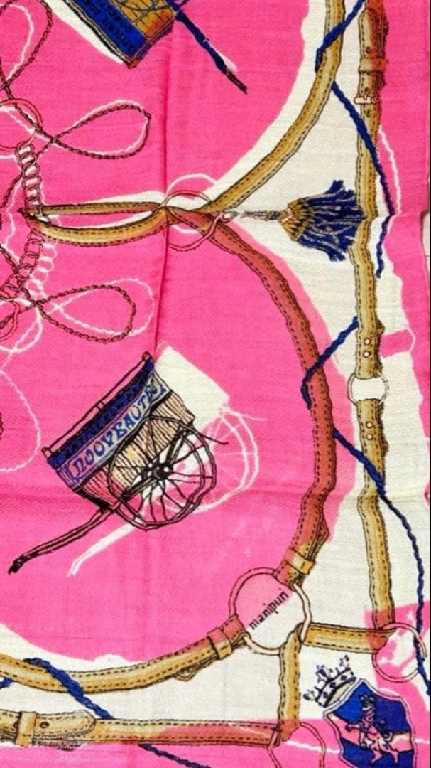 新品未使用manipuri コラージュカートリネンコットンシルク