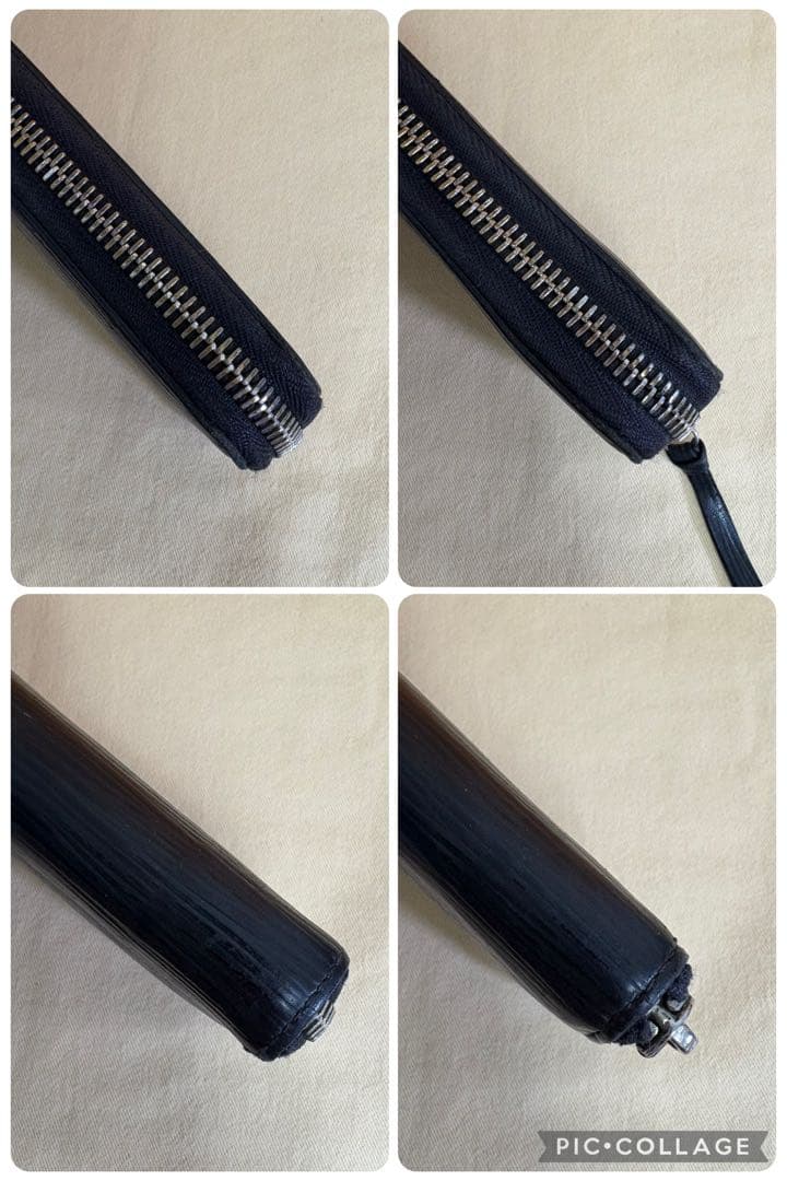 【美品】ルイヴィトン エピ ポルトフォイユクレマンス ラウンドファスナー 長財布