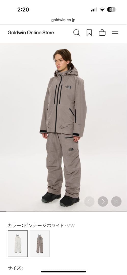 【kurere】TheNorthFaceLAYBACKRIDE上L下XXL