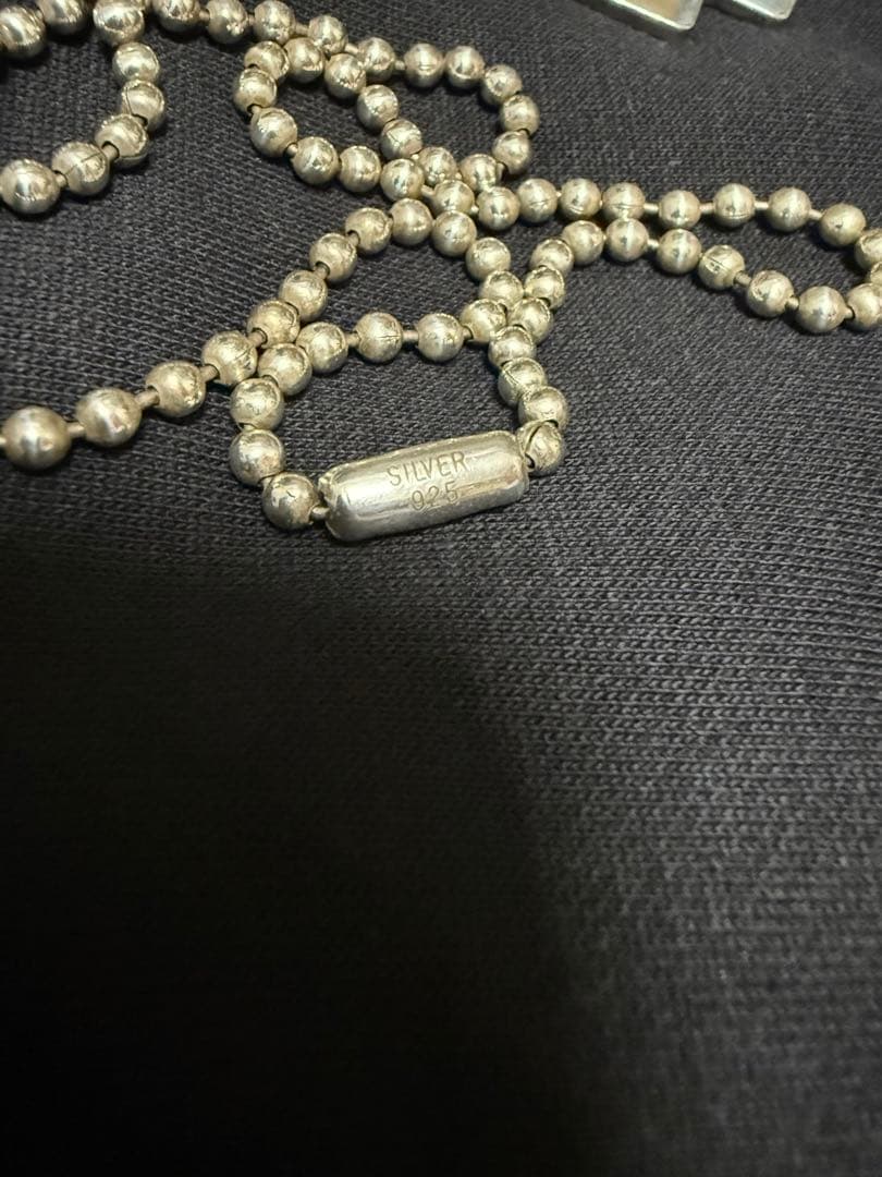 クロムハーツ　ダイヤ付きスリートリンケッツ