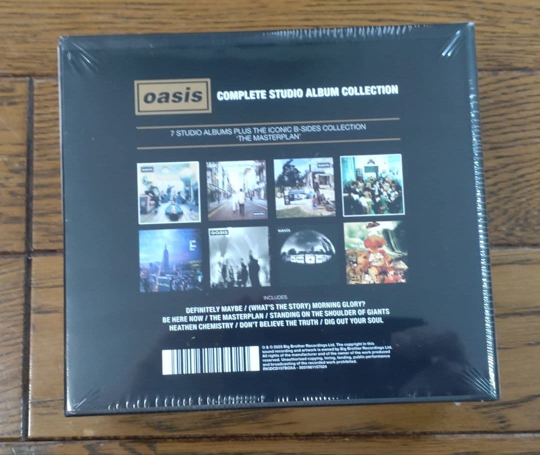未開封 オアシス Oasis complete boxset 8 albums