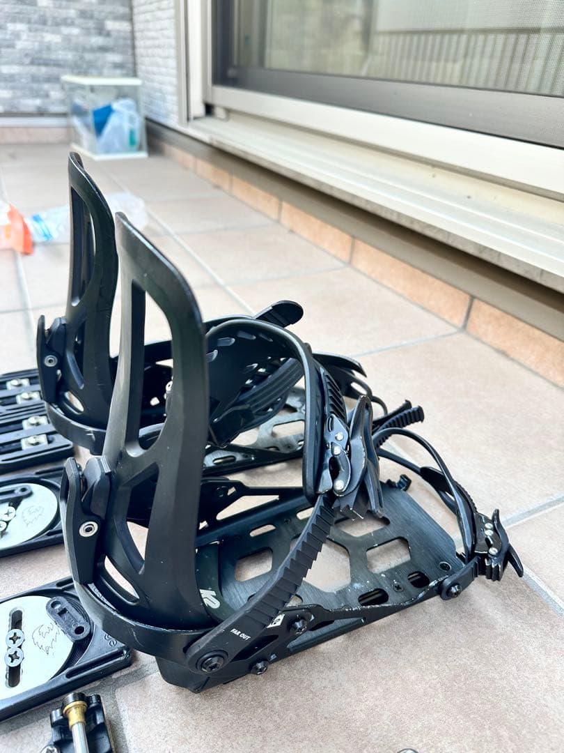 ｋｕK2 スノーボード FAROUT スプリットボードビンディング