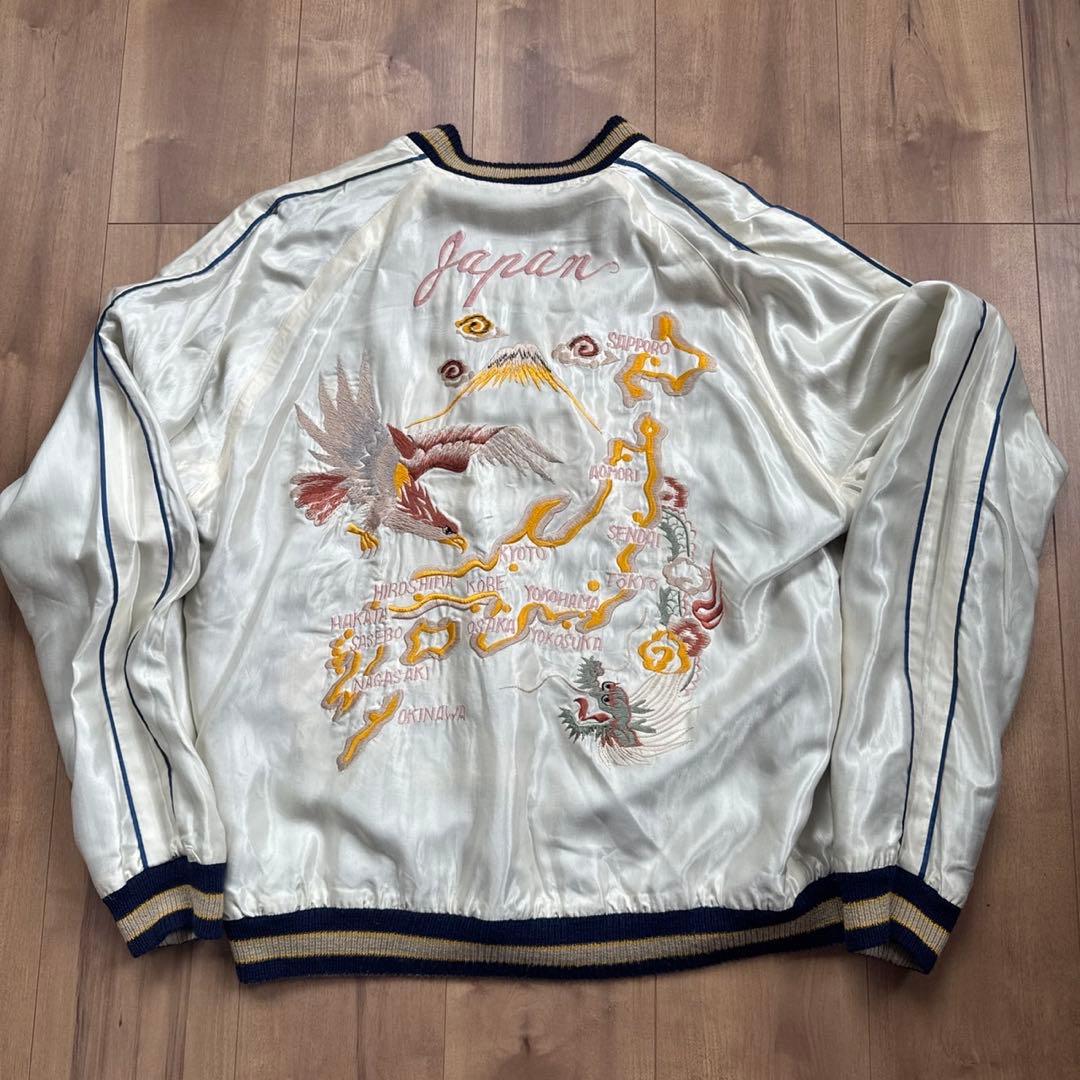 Hide テーラー 東洋 スカジャン 青鷹