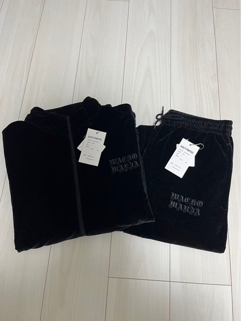 トップス WACKO MARIA VELVET JACKET/PANTS