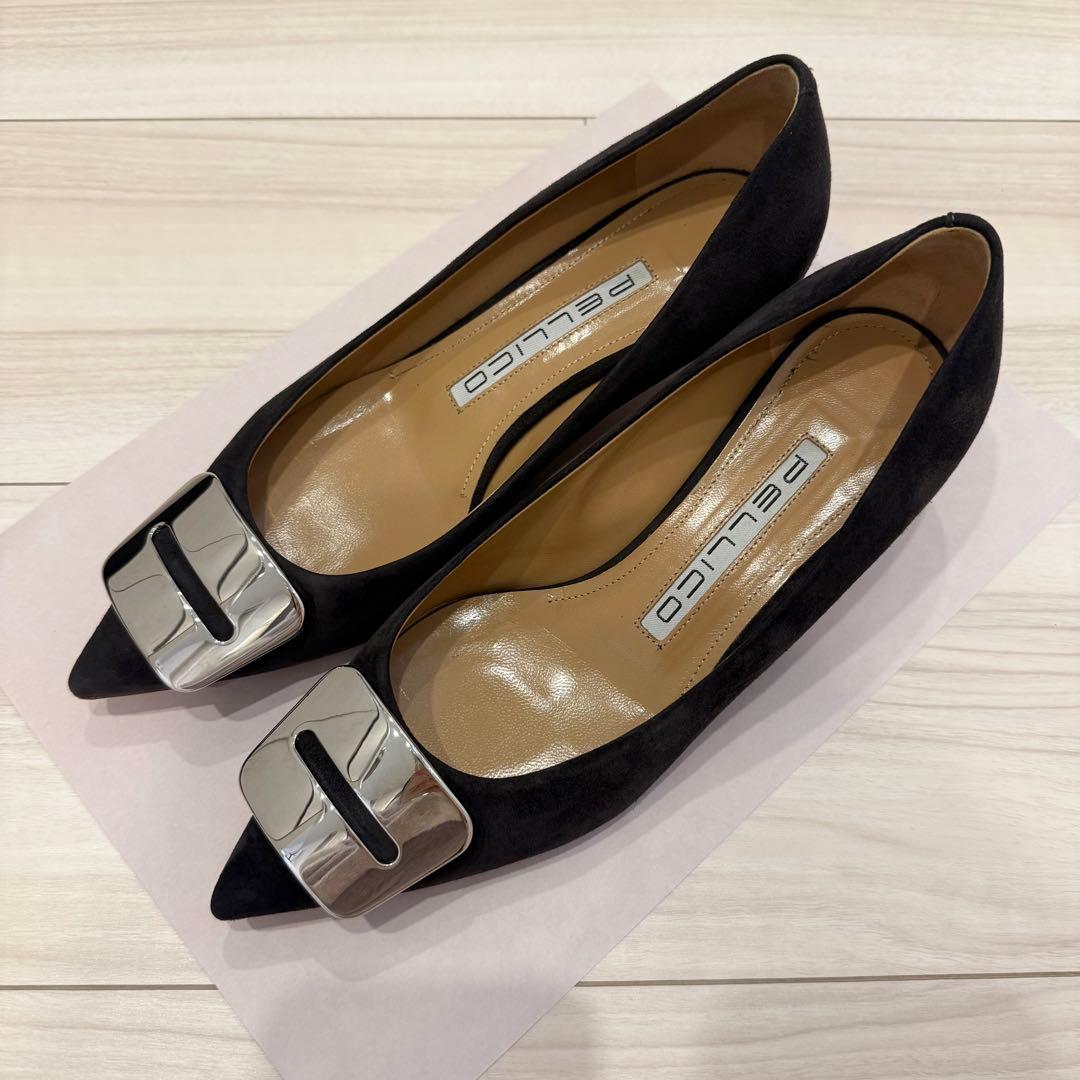 PELLICO ペリーコ アニマ アネッリフィッビア パンプス グレー 35.5