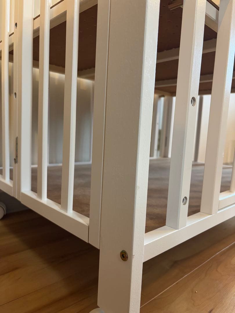 x.papipupepo.x⭐︎ KATOJI折り畳みベビーベッド 木製