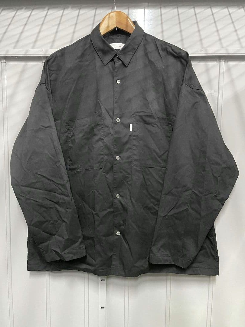 グラフペーパー SOLOTEX TWILL OVERSIZED BOXSHIRT