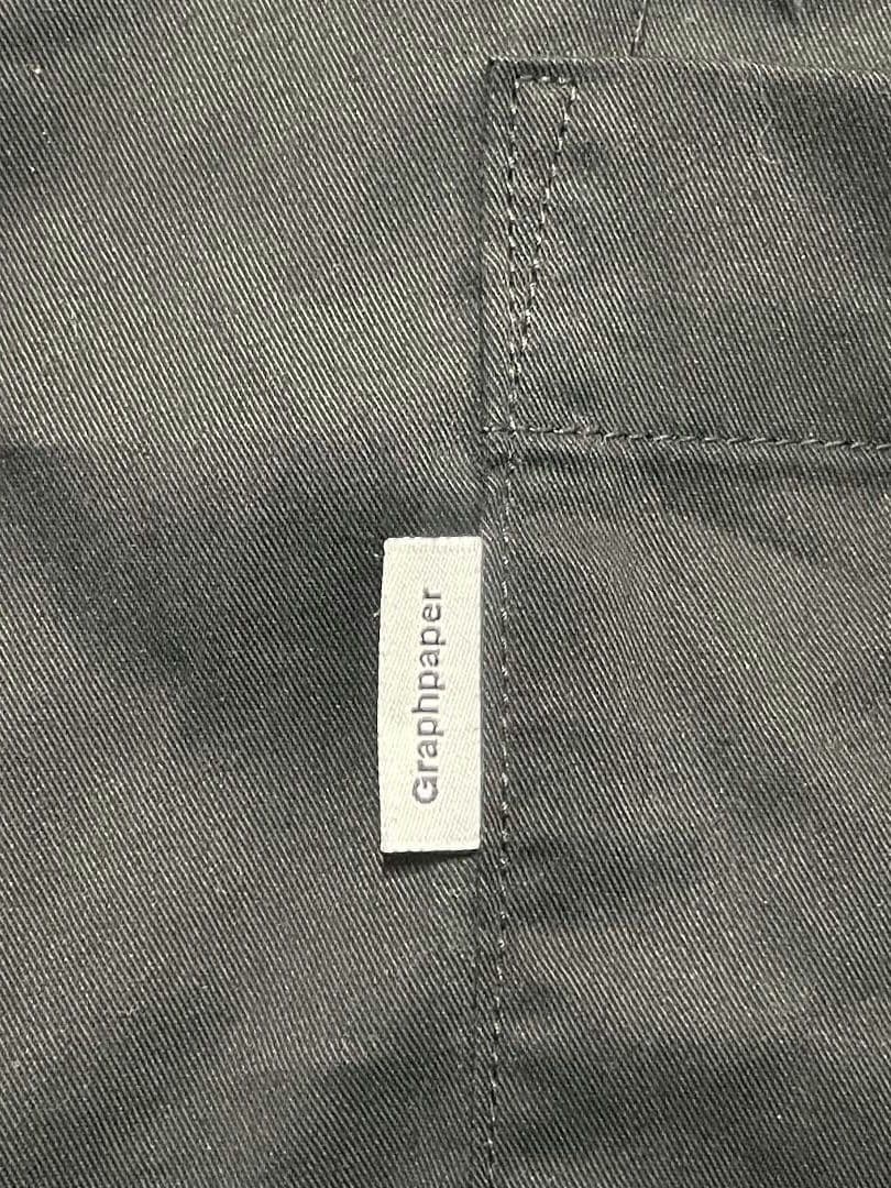 グラフペーパー SOLOTEX TWILL OVERSIZED BOXSHIRT