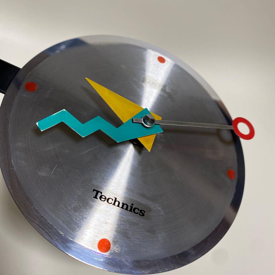 Technics テクニクス　置き時計　ポストモダン　スペースエイジ
