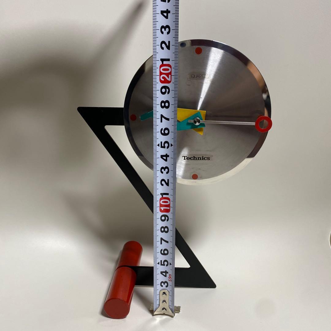 Technics テクニクス　置き時計　ポストモダン　スペースエイジ