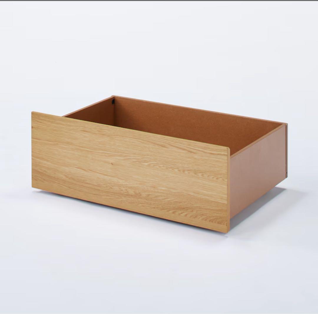 チョコミント様用: 【無印良品】木製ベッドフレーム　オーク材　セミダブル収納4個