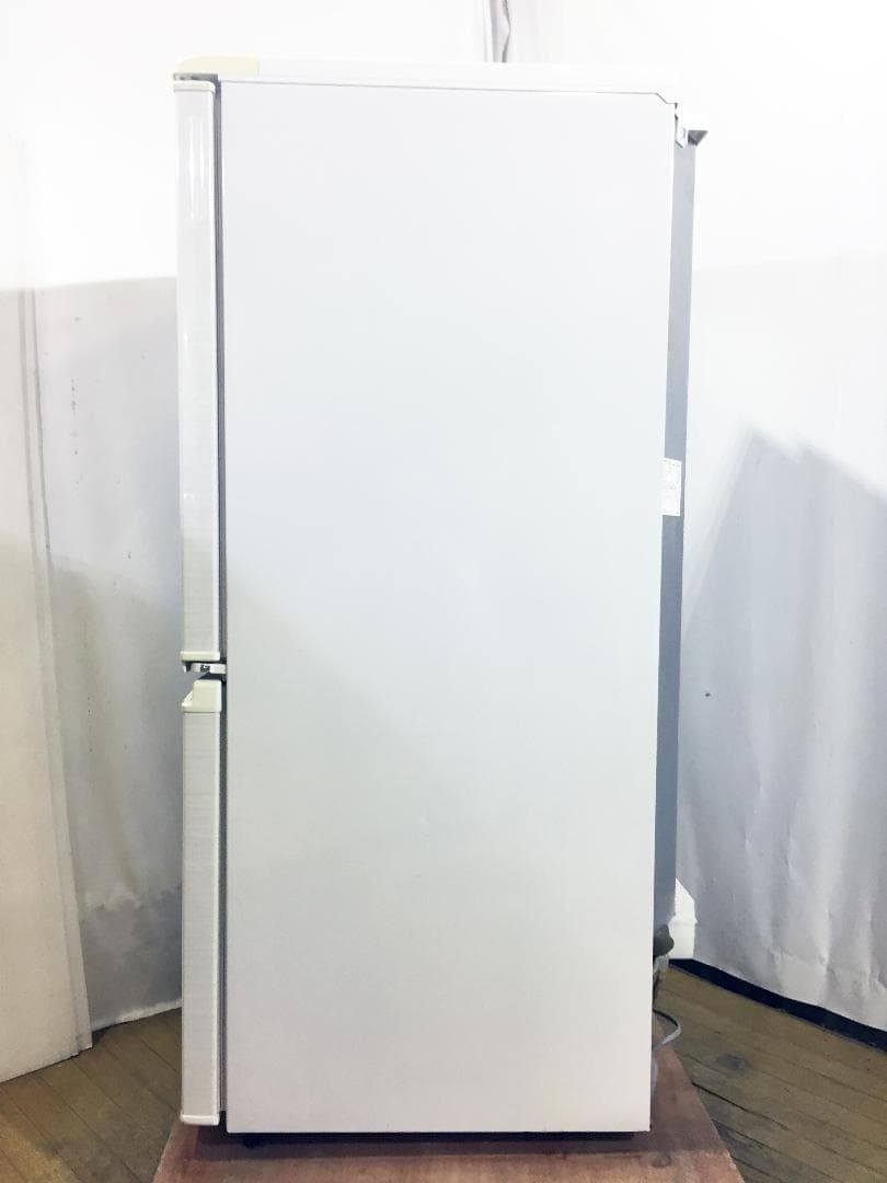 送料無料★SHARP 137L 2ドア冷蔵庫【SJ-14W-W】