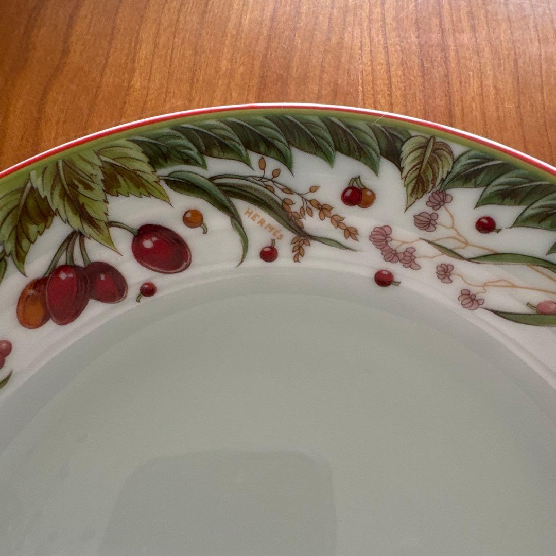 美品/ エルメス　ピタゴラスの庭　プレート　２枚セット