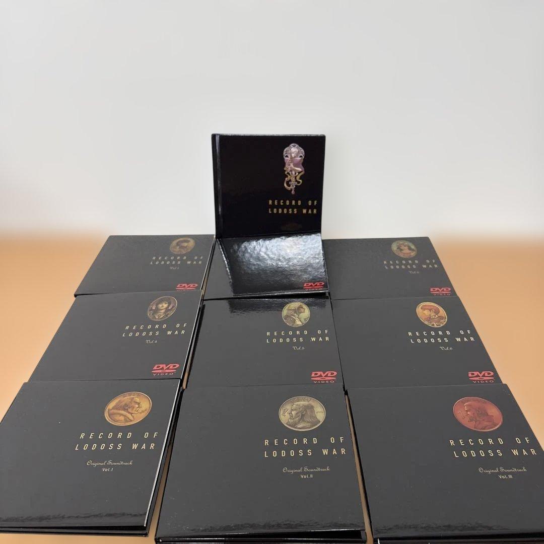 OVA ロードス島戦記 DVD +CD BOX〈初回生産限定・6枚組〉