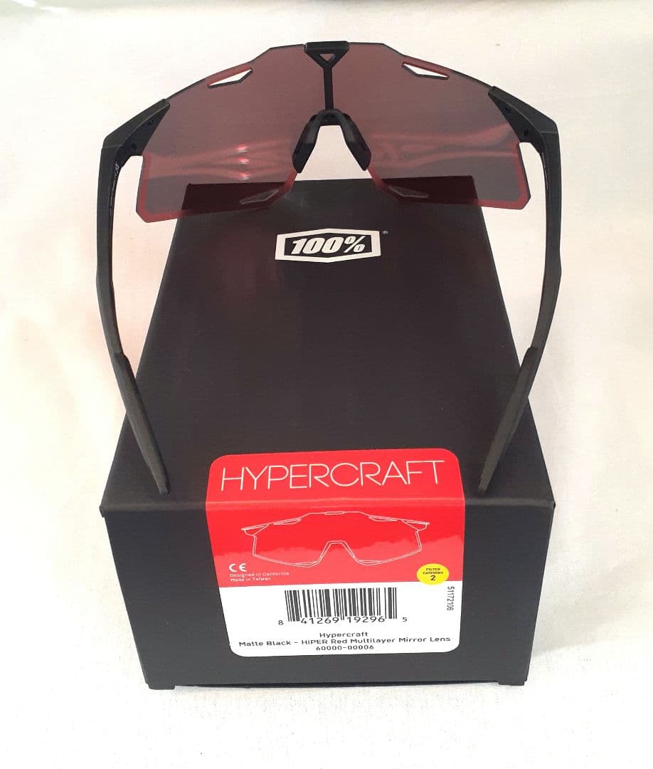 売約済み 100% Hypercraft ブラック レッド ワンハンドレッド