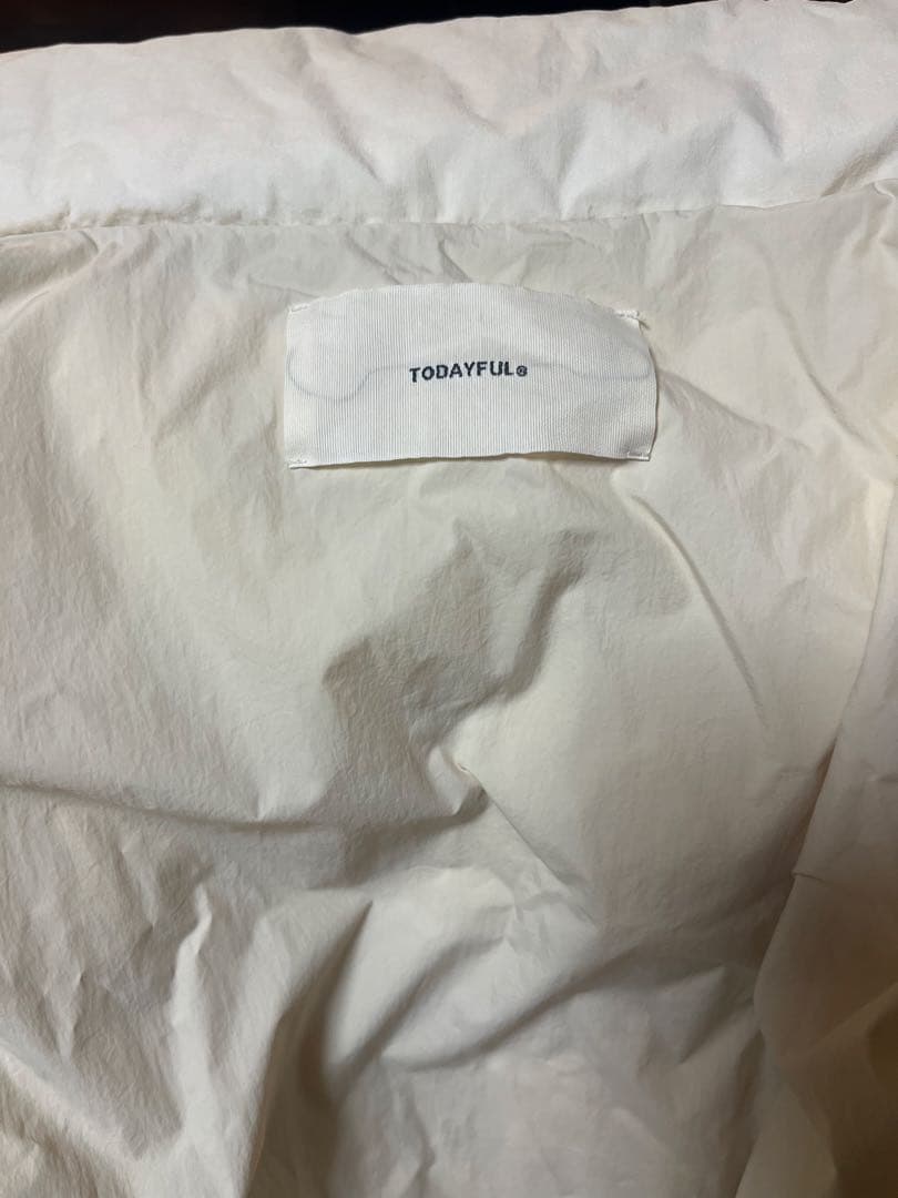 TODAYFUL スタンドカラーダウンジャケット38
