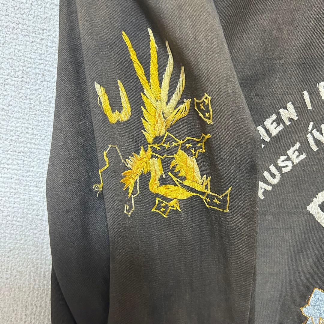 ベトジャン 60s オリジナル ツートン フェード ヴィンテージ スカジャン