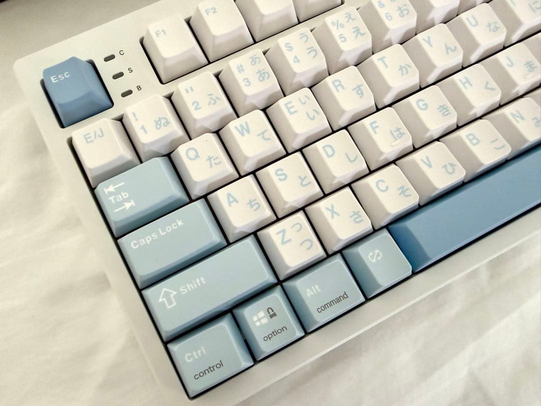 キーボード EPOMAKER TH87 JIS, Sea Salt Silent