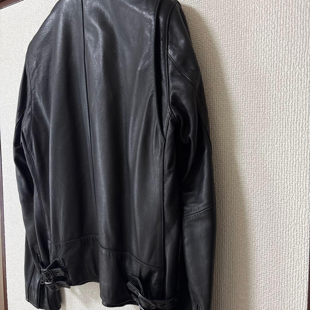 HL HEDDIE LOVUシングルライダースジャケット 黒