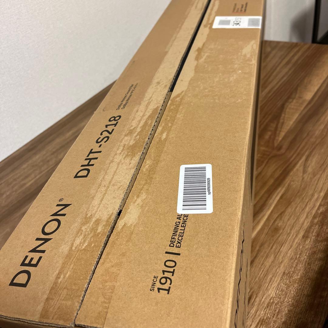 DENON サウンドバー DHT-S218 ブラック