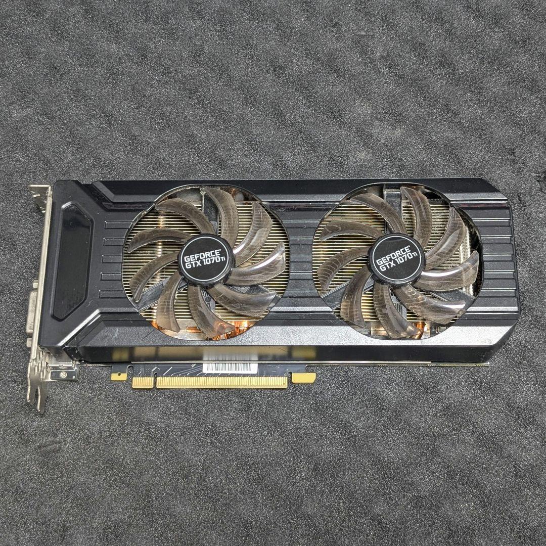 Palit Geforce GTX 1070Ti 8GB DUAL グラボ