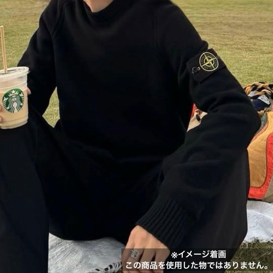 大人気‼️STONE  クルーネックニット ウール ブラック 完売品M