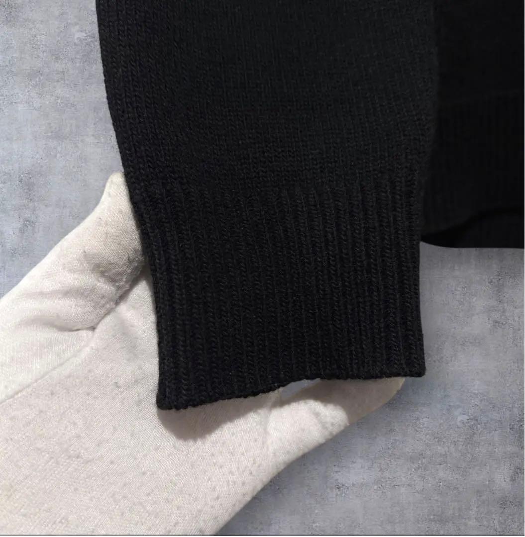 大人気‼️STONE  クルーネックニット ウール ブラック 完売品M